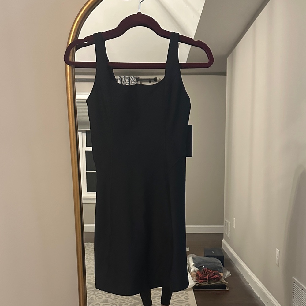 Abercrombie YPB black tennis dress NWT